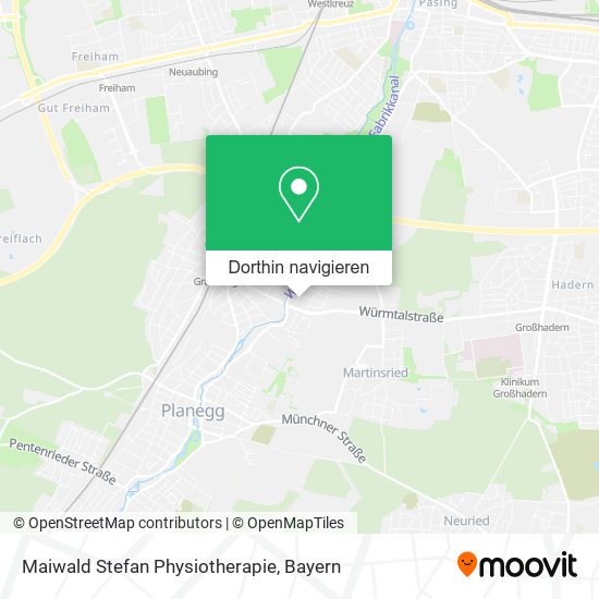 Maiwald Stefan Physiotherapie Karte