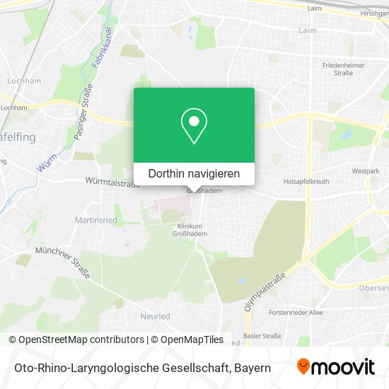 Oto-Rhino-Laryngologische Gesellschaft Karte