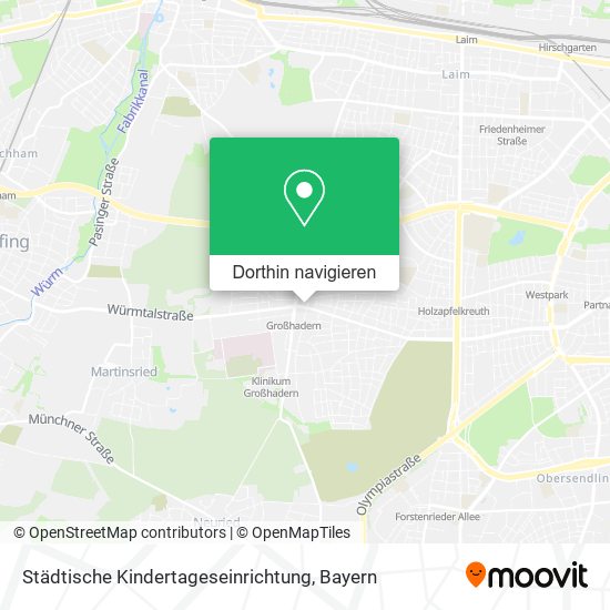 Städtische Kindertageseinrichtung Karte
