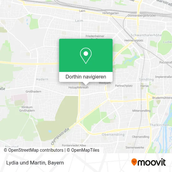 Lydia und Martin Karte