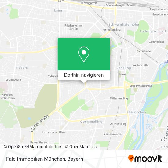 Falc Immobilien München Karte