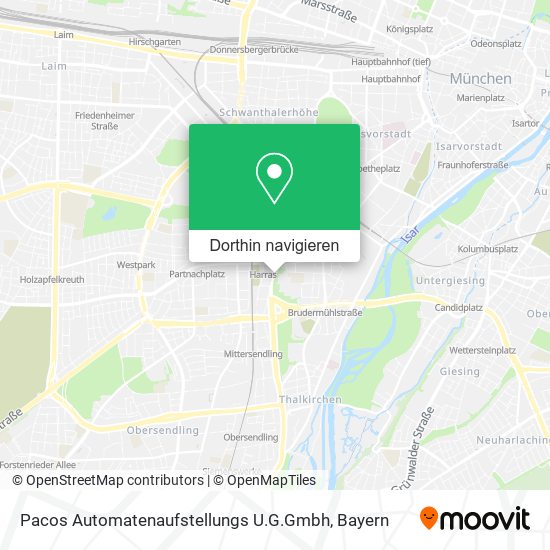 Pacos Automatenaufstellungs U.G.Gmbh Karte