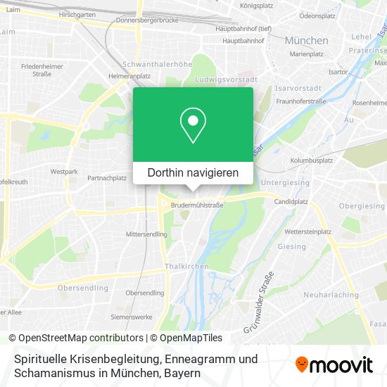 Spirituelle Krisenbegleitung, Enneagramm und Schamanismus in München Karte