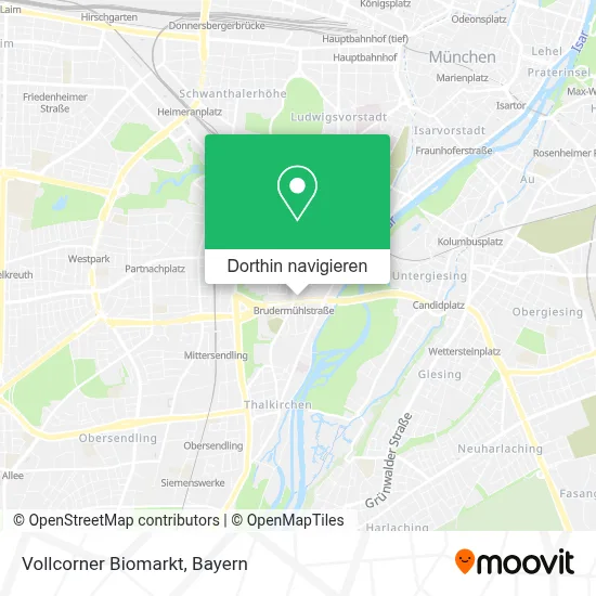 Vollcorner Biomarkt Karte