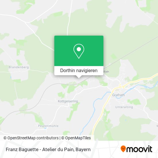 Franz Baguette - Atelier du Pain Karte