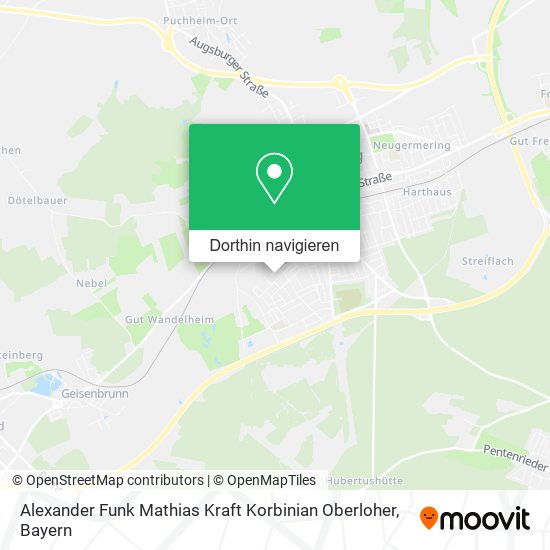 Alexander Funk Mathias Kraft Korbinian Oberloher Karte