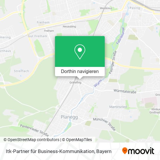 Itk-Partner für Business-Kommunikation Karte
