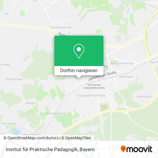 Institut für Praktische Pädagogik Karte