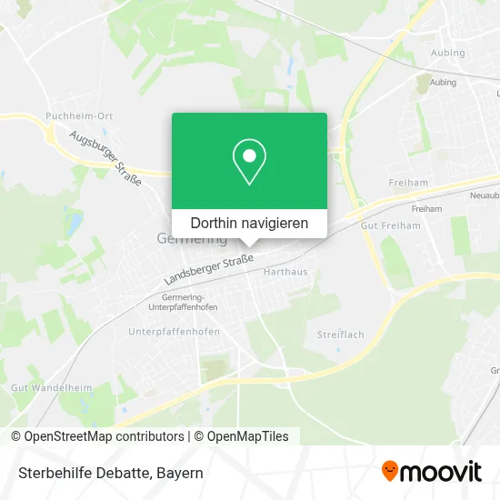 Sterbehilfe Debatte Karte