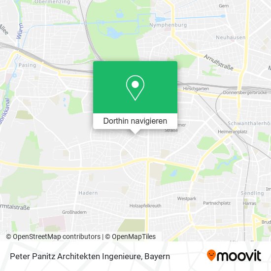 Peter Panitz Architekten Ingenieure Karte