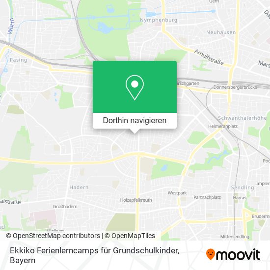 Ekkiko Ferienlerncamps für Grundschulkinder Karte