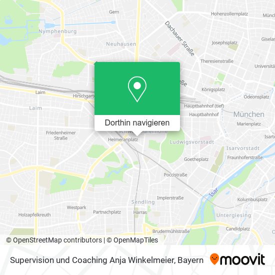 Supervision und Coaching Anja Winkelmeier Karte