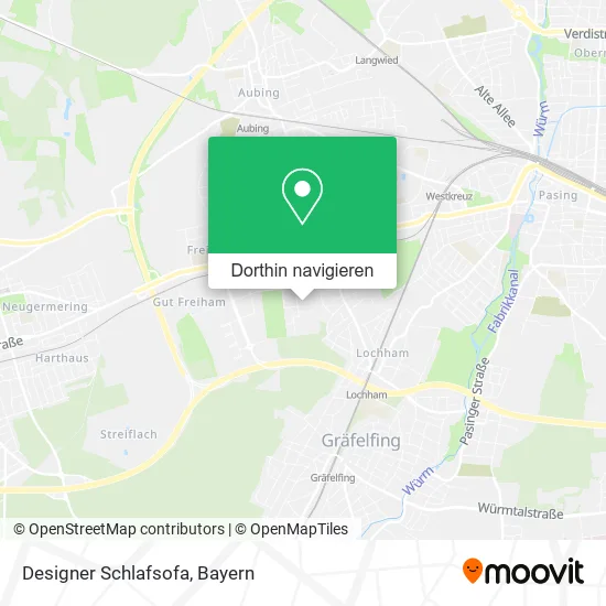 Designer Schlafsofa Karte