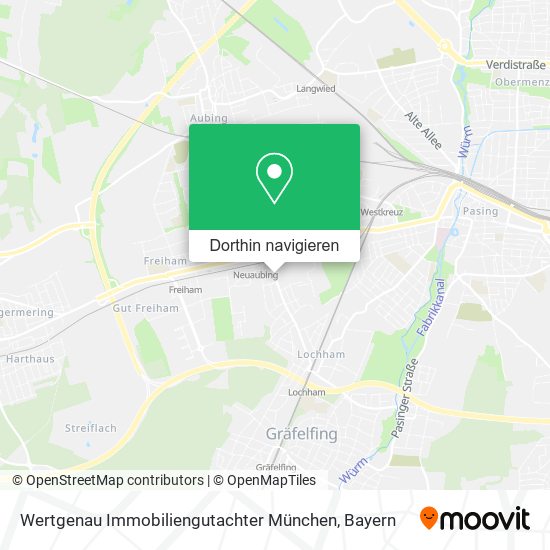 Wertgenau Immobiliengutachter München Karte