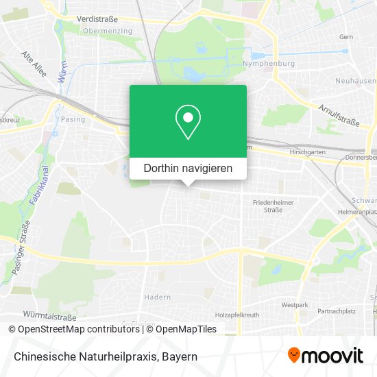 Chinesische Naturheilpraxis Karte