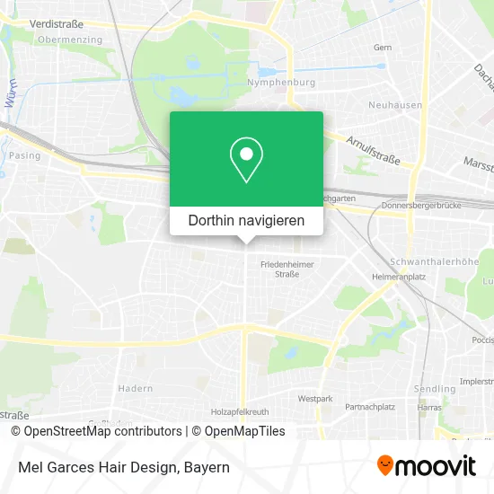 Mel Garces Hair Design Karte