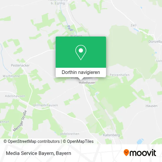 Media Service Bayern Karte