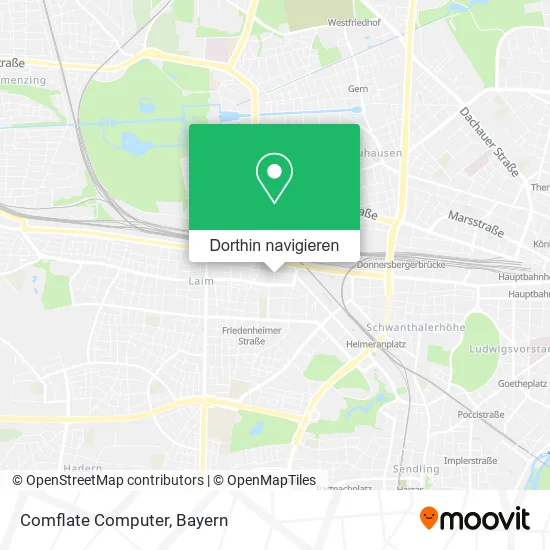 Comflate Computer Karte