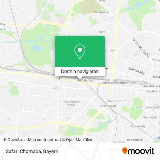 Safari Chomaba Karte