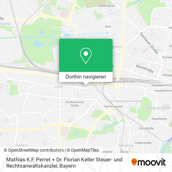 Mathias K.F. Perret + Dr. Florian Keller Steuer- und Rechtsanwaltskanzlei Karte