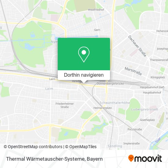 Thermal Wärmetauscher-Systeme Karte