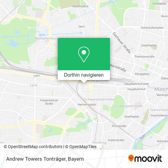 Andrew Towers Tonträger Karte