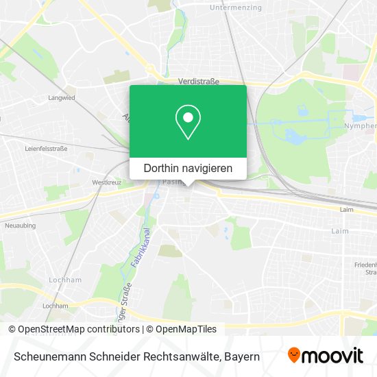 Scheunemann Schneider Rechtsanwälte Karte