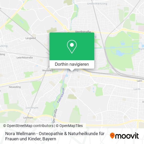 Nora Wellmann - Osteopathie & Naturheilkunde für Frauen und Kinder Karte