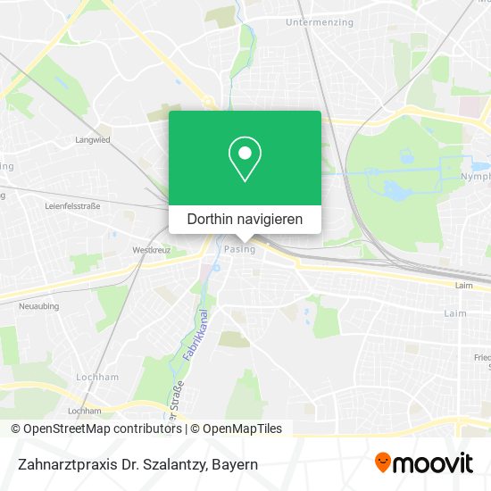 Zahnarztpraxis Dr. Szalantzy Karte