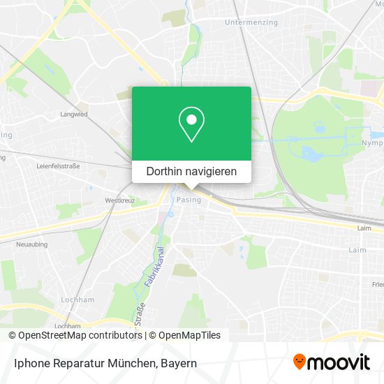 Iphone Reparatur München Karte