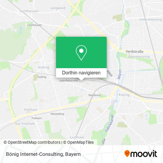 Bönig Internet-Consulting Karte