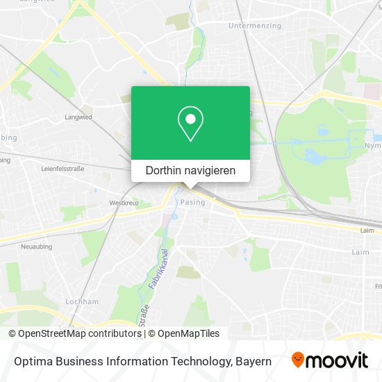 Optima Business Information Technology Karte
