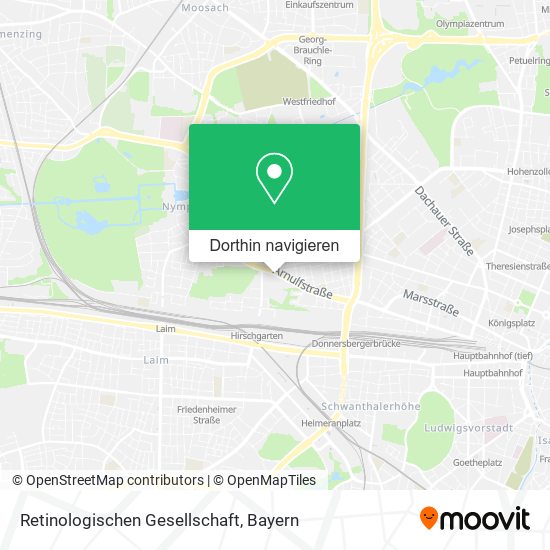 Retinologischen Gesellschaft Karte