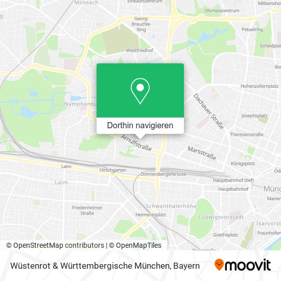 Wüstenrot & Württembergische München Karte