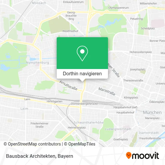 Bausback Architekten Karte