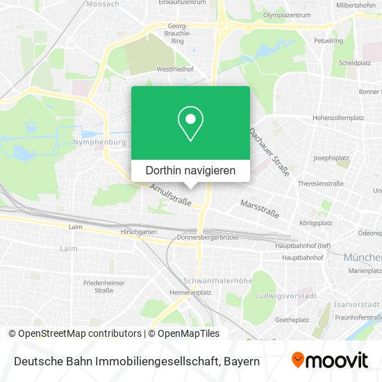 Deutsche Bahn Immobiliengesellschaft Karte