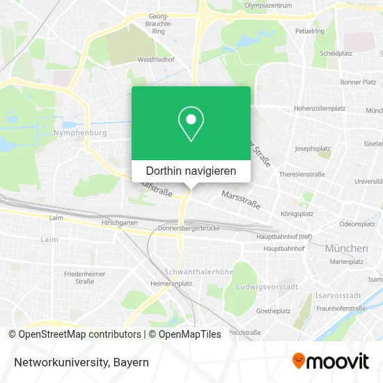 Networkuniversity Karte