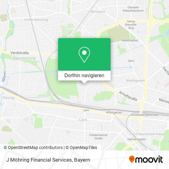 J Möhring Financial Services Karte