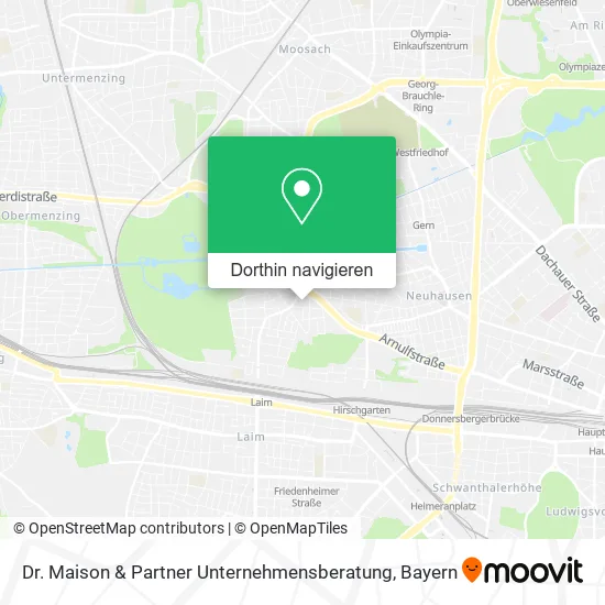 Dr. Maison & Partner Unternehmensberatung Karte