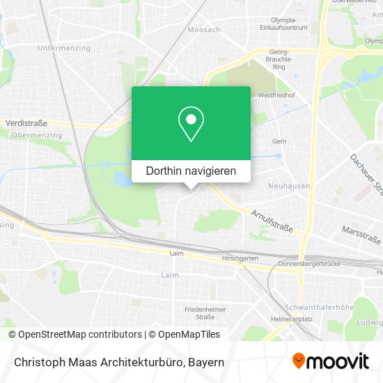 Christoph Maas Architekturbüro Karte