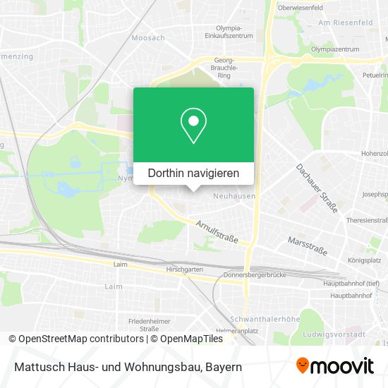 Mattusch Haus- und Wohnungsbau Karte