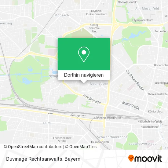 Duvinage Rechtsanwalts Karte