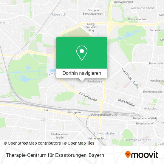 Therapie-Centrum für Essstörungen Karte