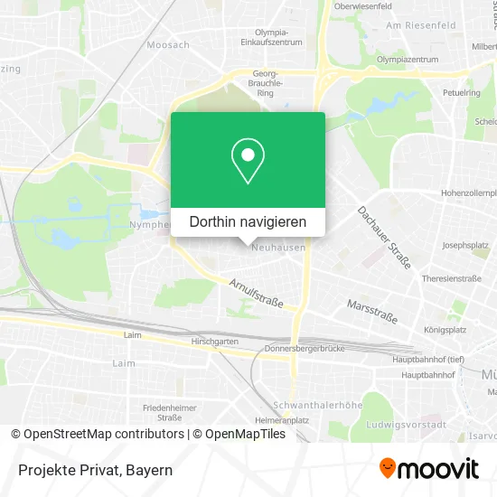 Projekte Privat Karte