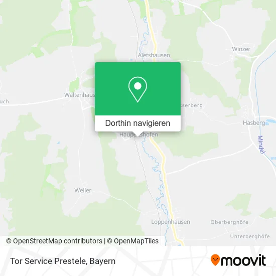 Tor Service Prestele Karte