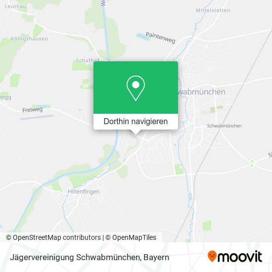 Jägervereinigung Schwabmünchen Karte