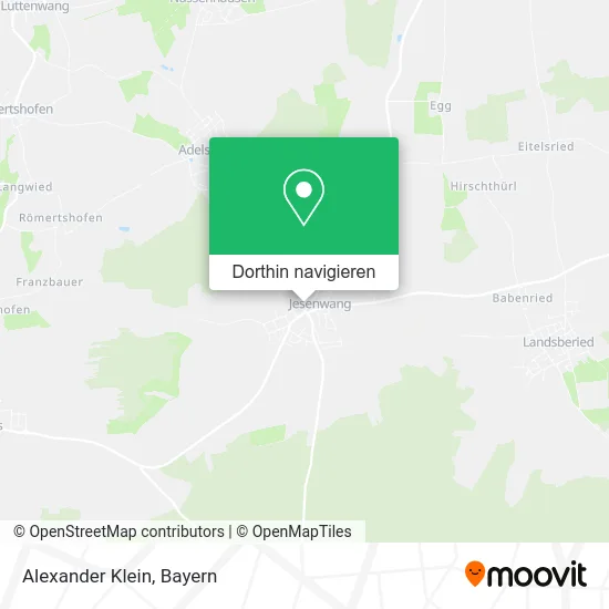 Alexander Klein Karte