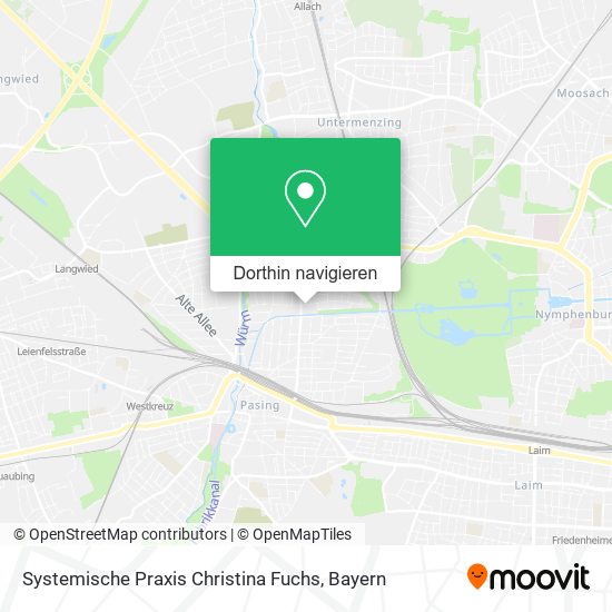 Systemische Praxis Christina Fuchs Karte