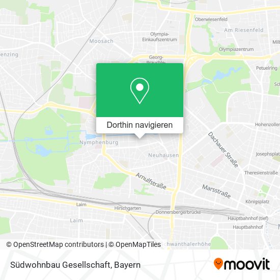 Südwohnbau Gesellschaft Karte