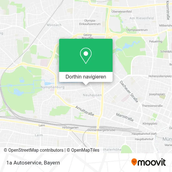 1a Autoservice Karte